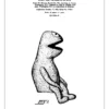 Patentritning - Mupparna - Kermit I Poster (21x29.7 cm (A4))