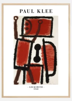 Paul Klee - Locksmith 1940 Poster (21x29.7 cm (A4))