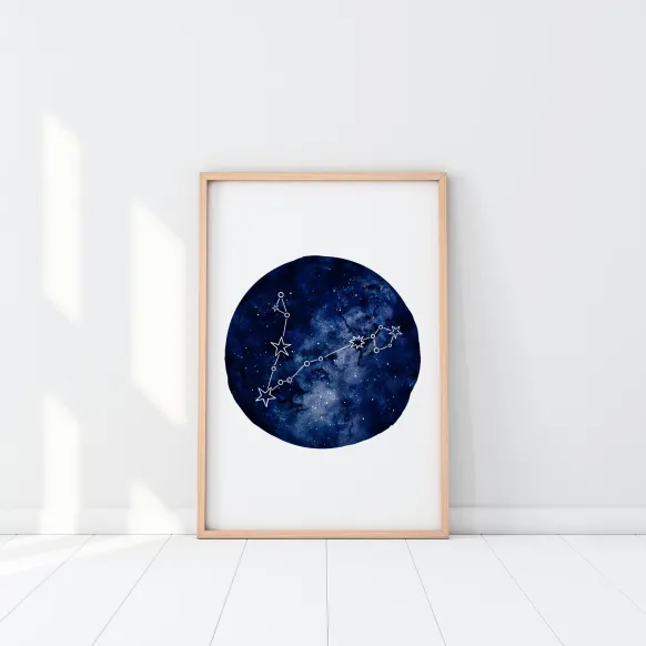 Pisces Poster (21x29.7 cm (A4))