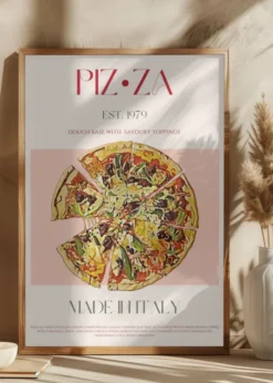 Pizza Poster (21x29.7 cm (A4))