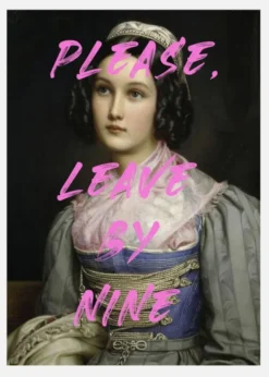 Please Canvastavla (30x40 cm)