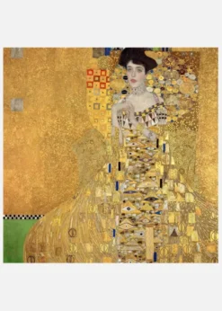 Portrait Of Adele Bloch Bauer I (1907) Canvastavla (30x30 cm)