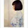 Portrait Of Helene Klimt (1898) Canvastavla (30x40 cm)