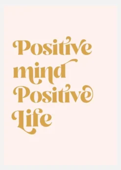Positive Canvastavla (30x40 cm)