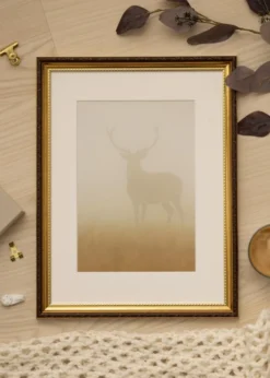 Ram Abisko Guld 45x45 cm