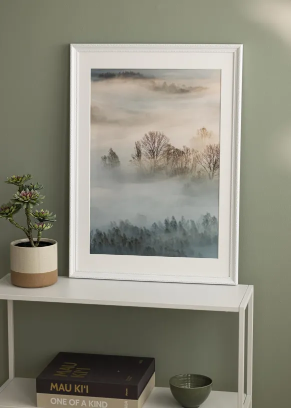 Ram Abisko Vit 50x60 cm