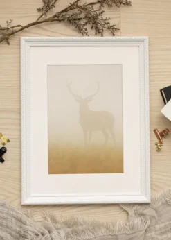 Ram Abisko Vit 50x60 cm