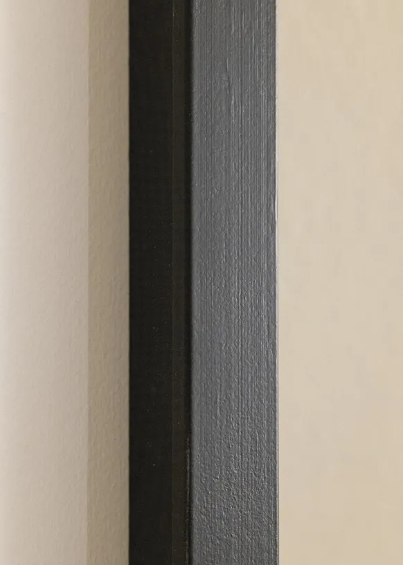 Ram Amanda Box Glas Svart 28x35 cm