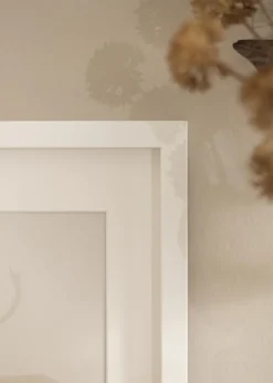 Ram Amanda Box Glas Vit 20x30 cm