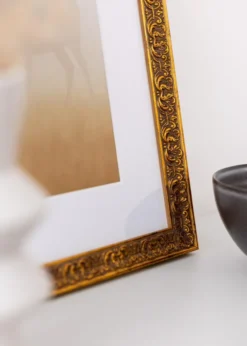 Ram Amber Guld 30x40 cm