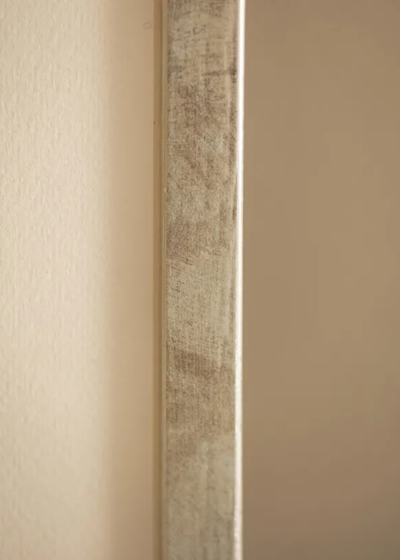 Ram Ares Silver 20x20 cm - Passepartout Vit 15x15 cm