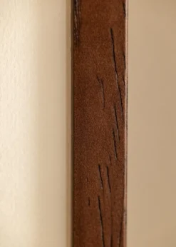 Ram Ares Teak 20x30 cm - Passepartout Vit 10x20 cm