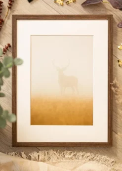Ram Ares Valnöt 30x45 cm