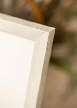 Ram Ares Vit Ek 45x60 cm - Passepartout Vit 34x48 cm