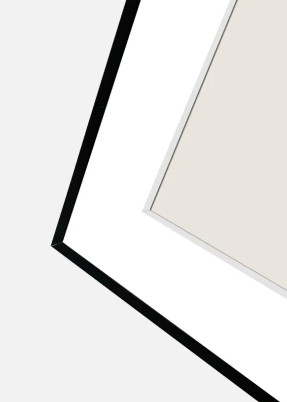 Ram Aster Arch Glas Svart 15x20 cm