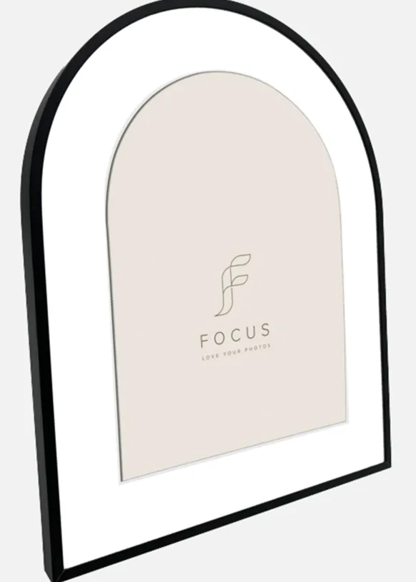 Ram Aster Arch Glas Svart 15x20 cm