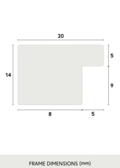 Ram BGA Classic Ek 50x60 cm