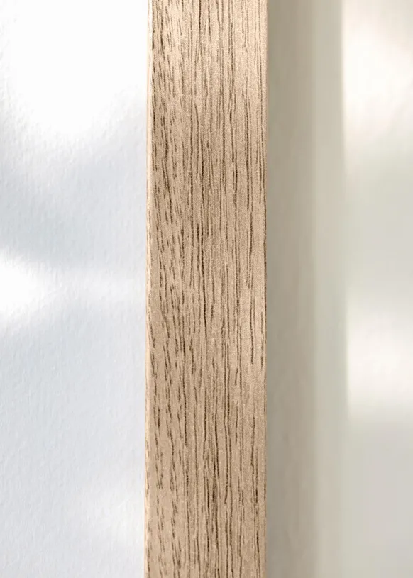 Ram BGA Classic Ek 70x70 cm - Passepartout Vit 23x23 inches