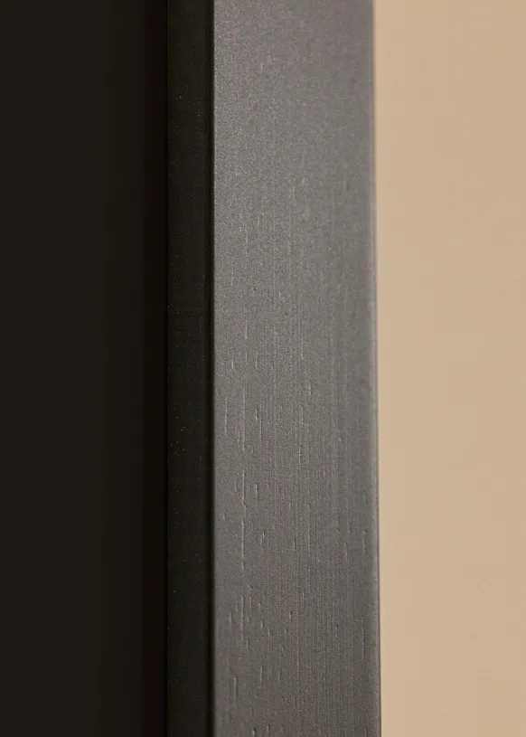 Ram Black Wood 30x30 cm - Passepartout Svart 20x20 cm