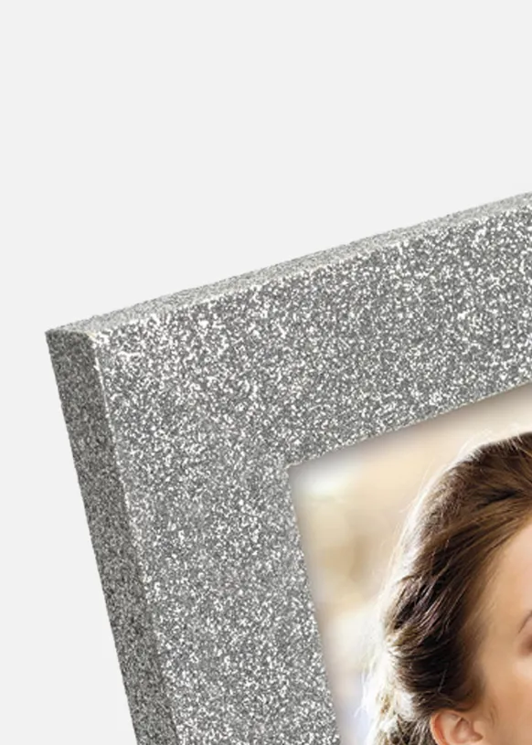 Ram Broadway Glas Silver 13x18 cm