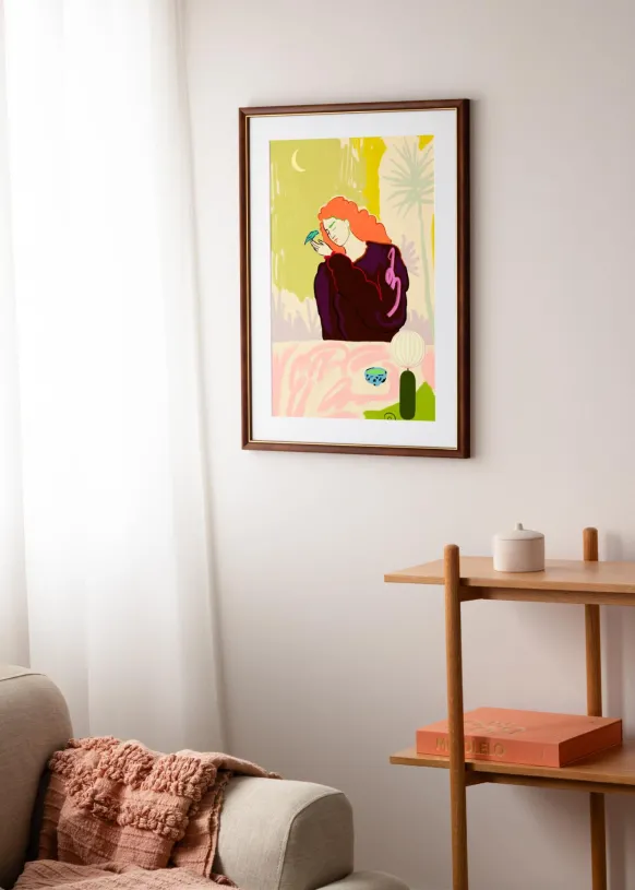 Ram Canterbury Brun 40x60 cm