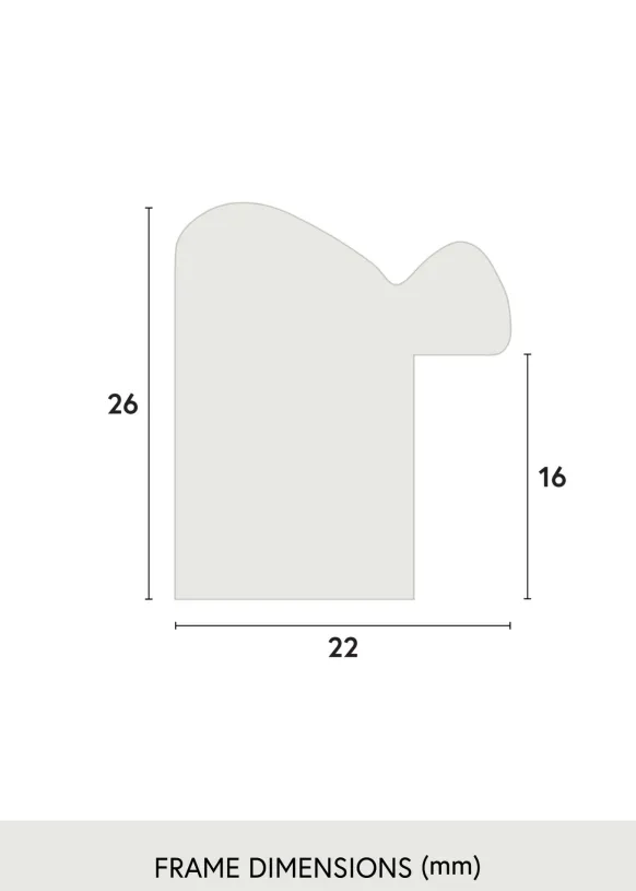 Ram Canterbury Brun 40x60 cm