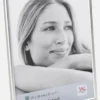 Ram Chloe Matt Glas Silver 13x18 cm