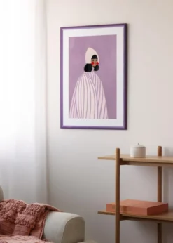 Ram Cornwall Lila 60x80 cm