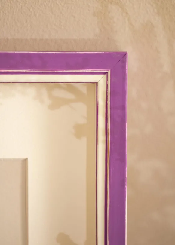 Ram Diana Lila 28x35 cm - Passepartout Vit 8x10 inches