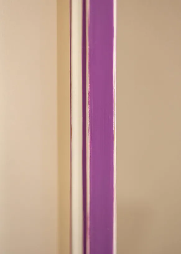 Ram Diana Lila 45x60 cm - Passepartout Vit 13x18 inches