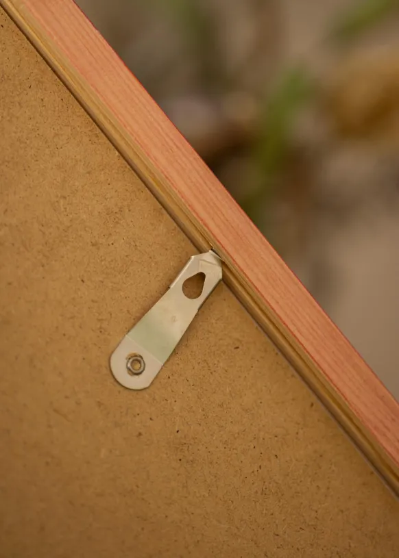 Ram Diana Röd 50x70 cm - Passepartout Vit 16x24 inches