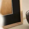 Ram Edsbyn Ek 10x10 cm - Passepartout Svart 7x7 cm