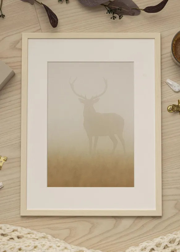 Ram Edsbyn Glas Lönn 15x21 cm (A5)
