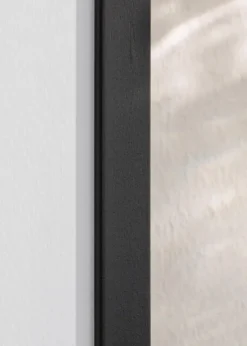 Ram Edsbyn Glas Svart 20x60 cm