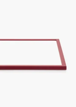 Ram Edsbyn Röd 13x18 cm - Passepartout Svart 10x12 cm