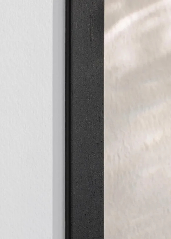 Ram Edsbyn Svart 45x55 cm - Passepartout Vit 35x46 cm