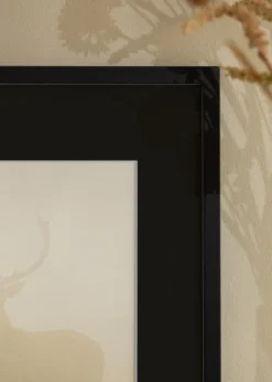 Ram Edsbyn Svart 30x40 cm - Passepartout Svart 21x30 cm