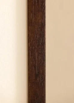 Ram Edsbyn Valnöt 50x70 cm - Passepartout Vit 40x60 cm