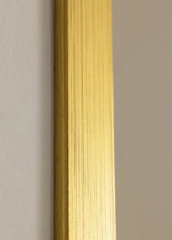 Ram Falun Guld 60x80 cm - Passepartout Vit 50x65 cm