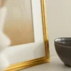 Ram Frigg Glas Guld 20x30 cm