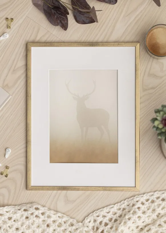 Ram Galant Glas Guld 50x50 cm