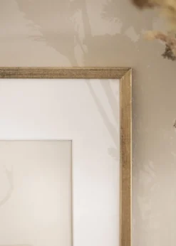 Ram Galant Guld 50x70 cm - Passepartout Vit 40x60 cm
