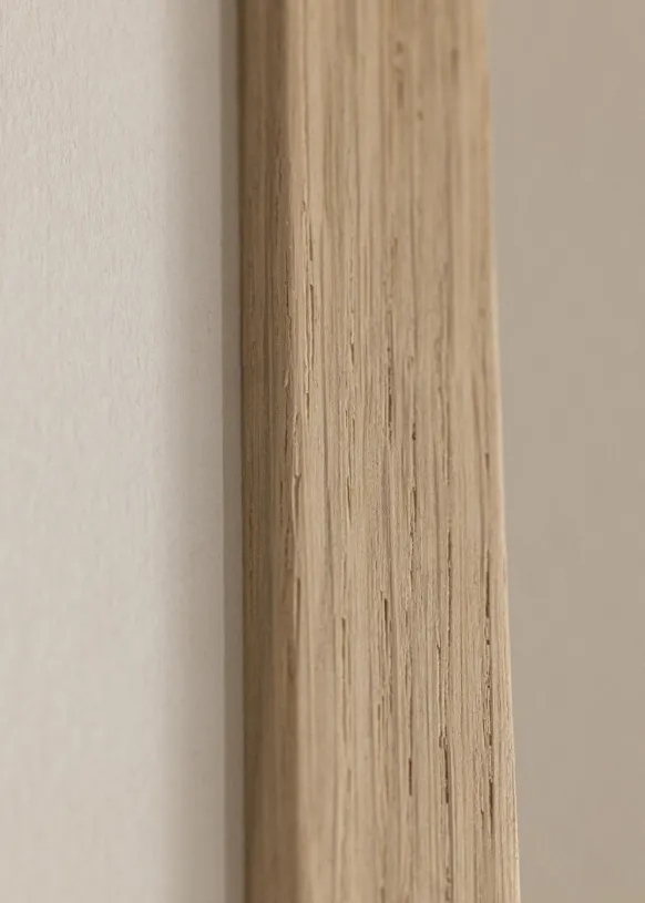 Ram Glas Oak Wood 70x100 cm