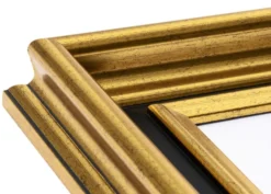 Ram Gysinge Premium Glas Guld 50x70 cm