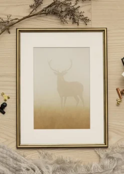 Ram Horndal Guld 42x59,4 cm (A2)