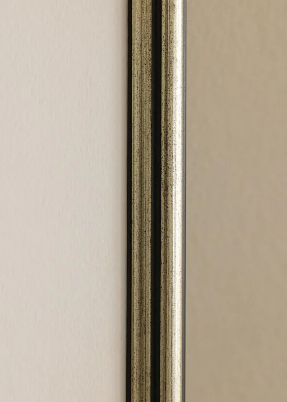 Ram Horndal Silver 20x30 cm - Passepartout Vit 15x21 cm (A5)