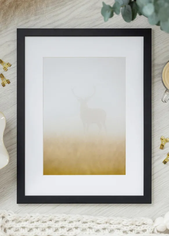 Ram Jämtland Svart 15x29 cm