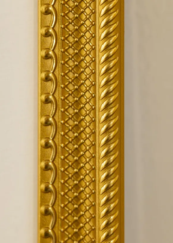 Ram Lattice Guld 42x59,4 cm (A2)