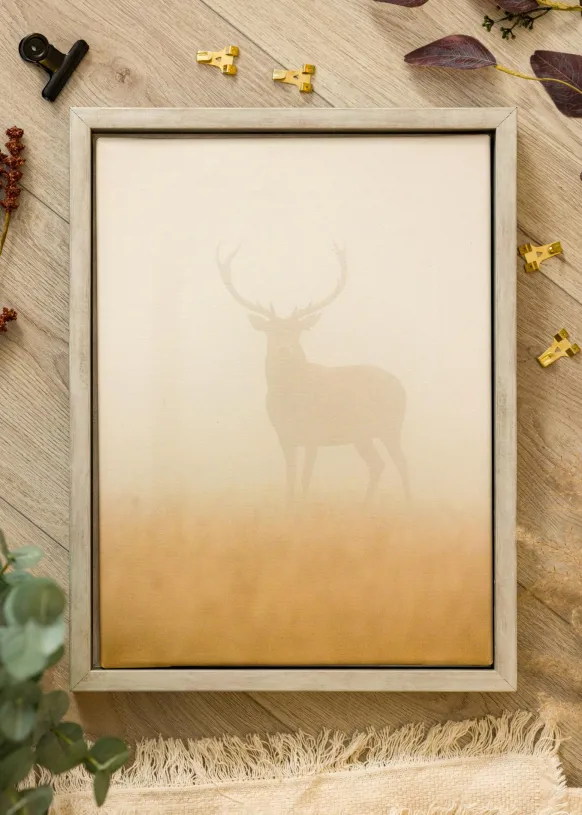 Ram Maat Canvasram Silver - Valfri Storlek (canvasramar)