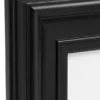 Ram Mora Premium Glas Svart 32x32 cm